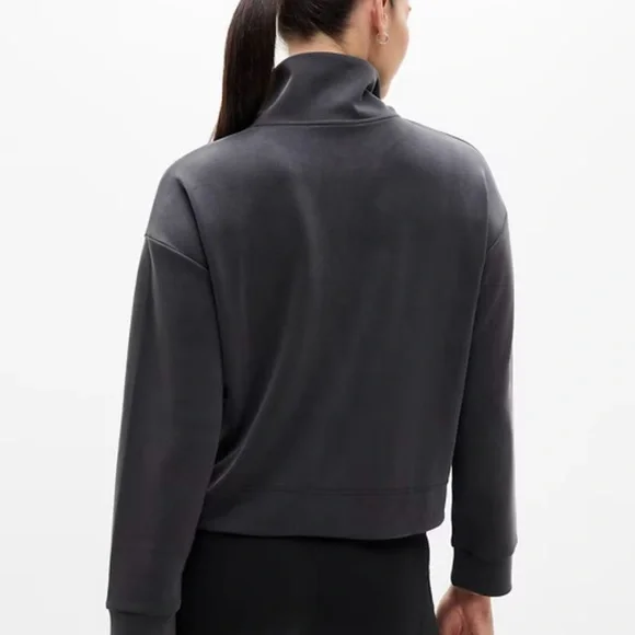 ATHLETA Seasoft Quarter Zip - Picture 3 of 8